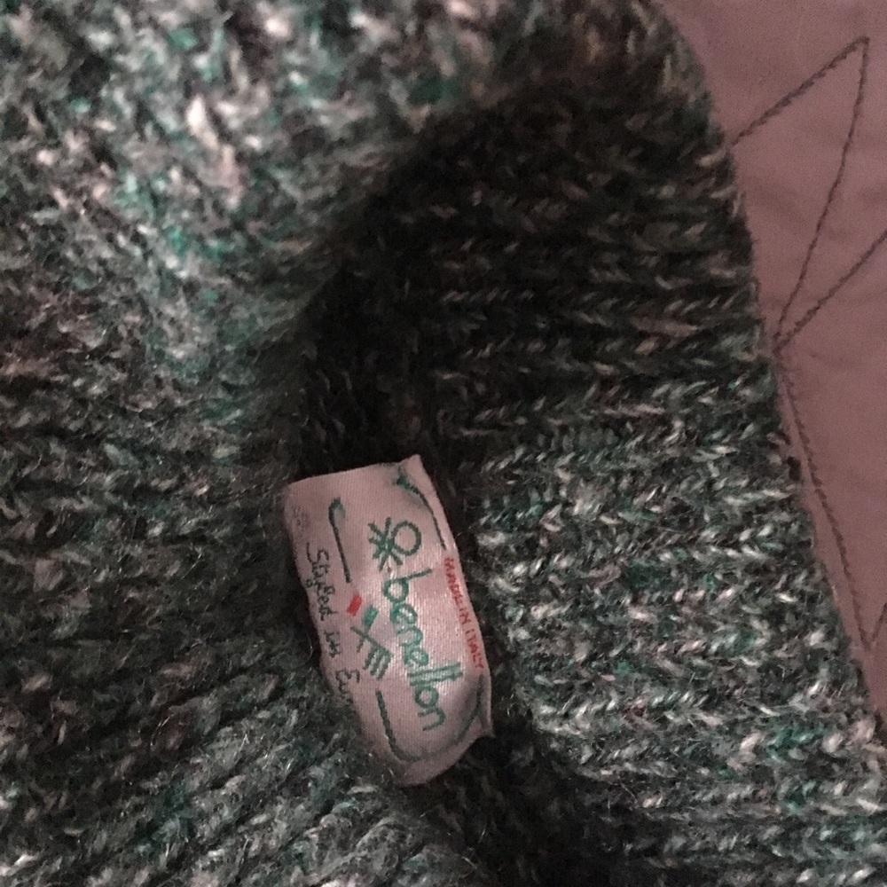 United Colors of Benetton Green Sweater...Dress?